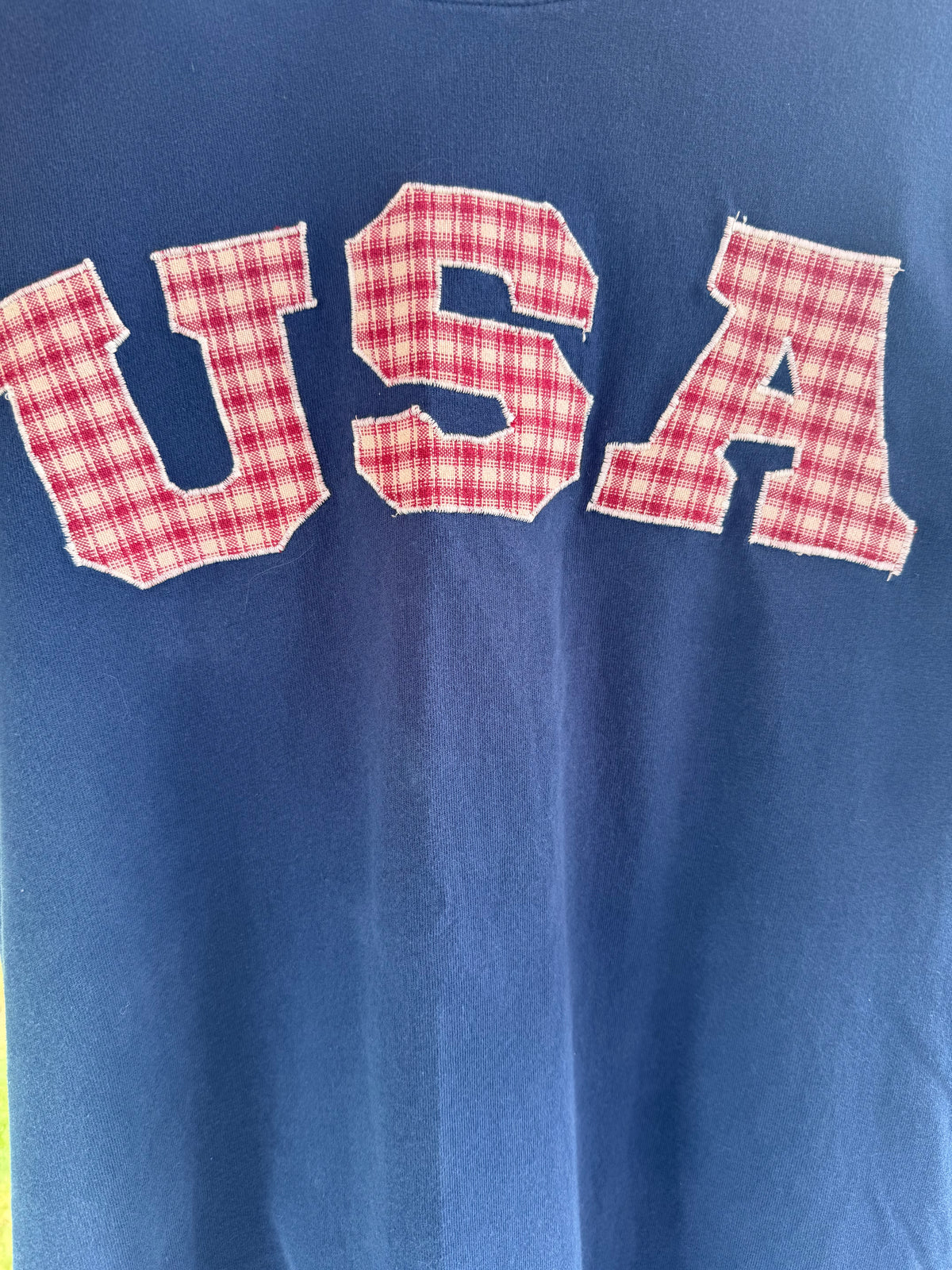 USA appliqué t-shirt
