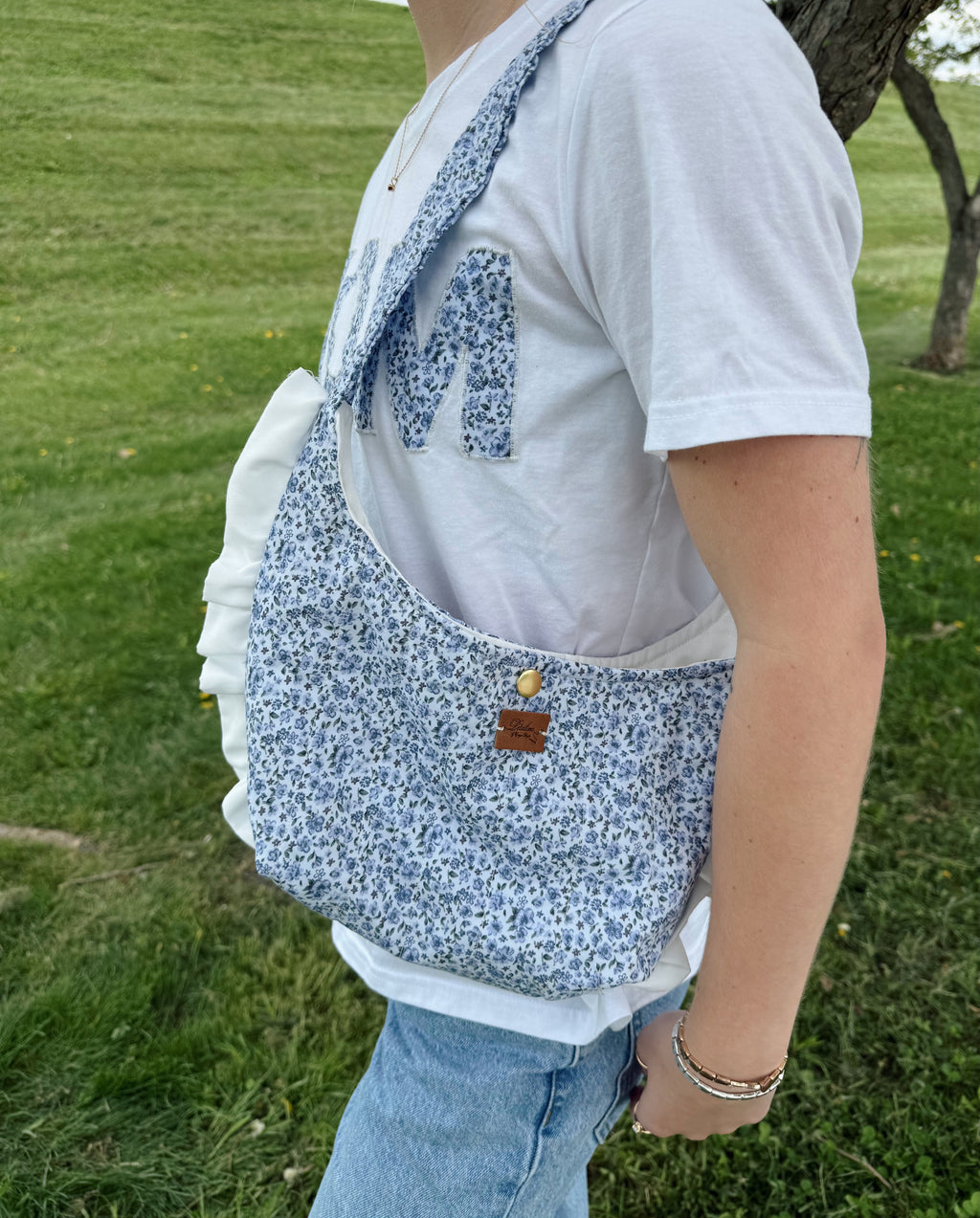 spring bloom mini purse