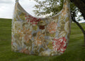 blossom quilted purse