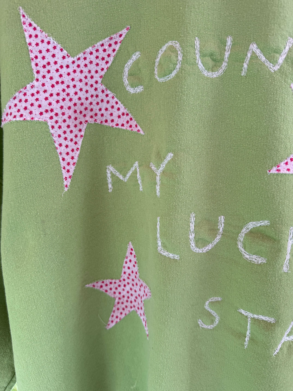 counting my lucky stars patchwork crew