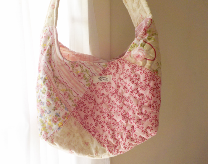 posie quilted purse variation