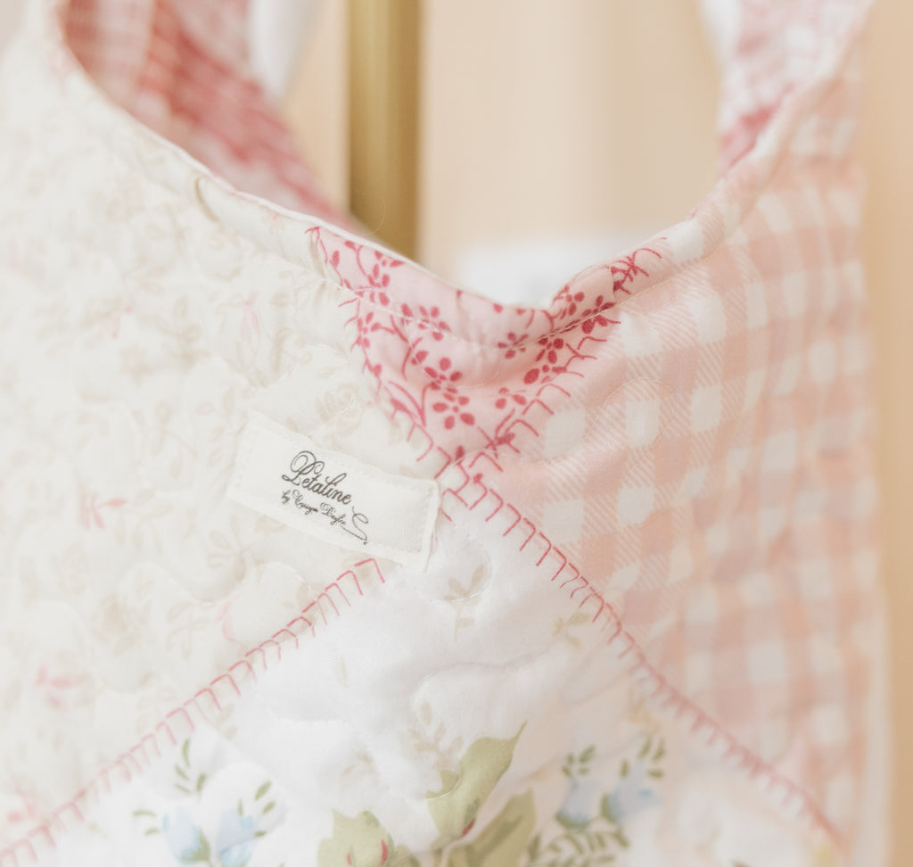 posie quilt purse